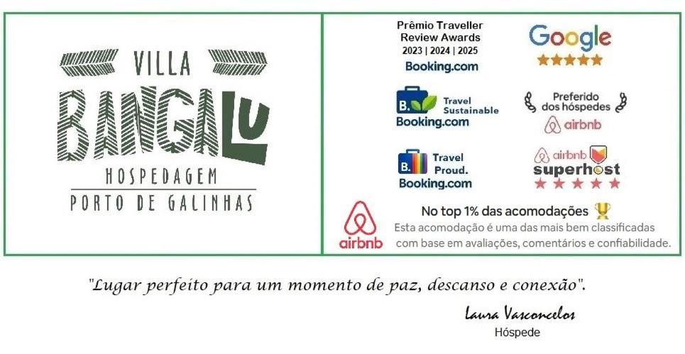 Villa Bangalu (Adults Only) Pôrto das Galinhas Kültér fotó